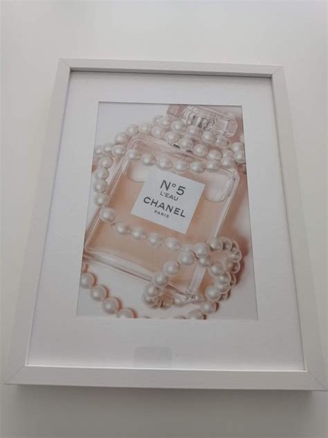 chanel bilder mit rahmen
